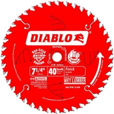 7-1/4 in x 40-Tooth Diablo Saw Blade  ** CALL STORE FOR AVAILABILITY AND TO PLACE ORDER **